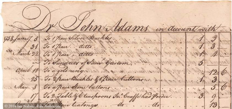 Rare Philadelphia 1776 Manuscript